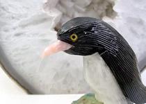 天然石ペンギン