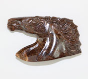 ボルダーオパール彫刻　馬(horse)