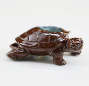 ボルダーオパール彫刻　亀(tortoise)