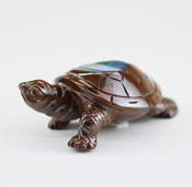 ボルダーオパール彫刻　亀(tortoise)